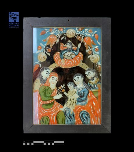 Podmalba na sklep Svaté rodiny